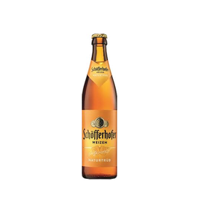 Authentique Schofferhofer Hefeweizen Naturtrub 20x0.5L Bouteilles en verre Bière de blé classique naturellement opale 5 % ABV Réutilisable - Product Image 6
