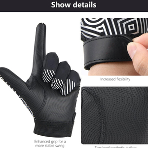 Flexible Design Unisex Batting Gloves Breathable Easy Adjustable Wrist Strap Long Lasting Wearing Four Season Wear Batting Glove - Product Image 3