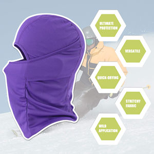 Pasamontañas de Poliéster Personalizado Más Vendido, Tela de Alta Calidad, Ligero, Ecológico, Cubre Rostro, Máscara Deportiva para Esquí - Product Image 3