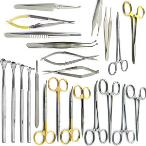Set de Cirugía Manual para Lifting de Frente, 19 Piezas |   Instrumentos endoscópicos para elevación de cuero cabelludo en rinitidectomía |   Kit de Herramientas de Cirugía Plástica - Product Image 1