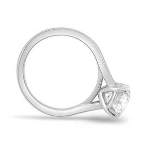 Bague de promesse en moissanite 3,03 carats taille ovale pour femme, en argent 925 original, cadeau surprise pour les amoureux - Product Image 3