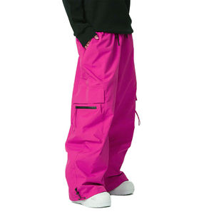 Pantalones Cargo Azules Oversize para Hombre, Estilo Streetwear, Holgados, Hip Hop, Tácticos, de Pierna Ancha, Ajuste Holgado, con Múltiples Bolsillos - Product Image 5