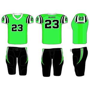 Nouveauté, vêtements de sport unisexes, uniformes de football américain personnalisés, vêtements d'équipe, ensemble d'uniformes de football, 100% polyester, grande taille - Product Image 6