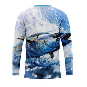 Chemise de pêche intelligente avec poche pour téléphone et gestion des cordons |   Port USB et protection RFID |   UPF 50+ - Product Image 6