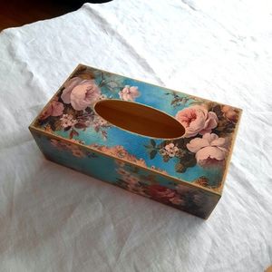 Durable Eco-Friendly Natural Finish <b>Wooden</b> Napkin Holder 26 for Home Cafe-Tissue <b>Boxes</b> - Product Image 2