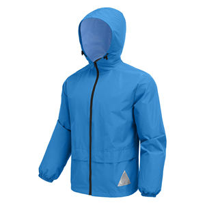 Vêtements de jogging, coupe-vent, survêtement pour hommes, séchage rapide, couleurs unies, résistant à l'eau, survêtement avec capuche, léger, imperméable - Product Image 4