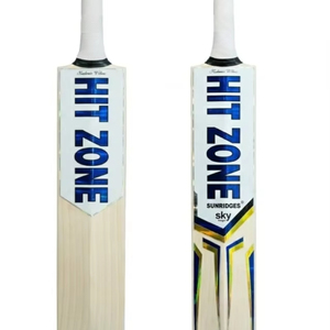 Bate de Críquet Inglés Elite HIT ZONE Tamaño Completo 1050g, Hoja de Alta Calidad, Agarre Perfecto, Mango Resistente, Bate Profesional para Partidos - Product Image 1