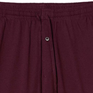 Customized Men's Autumn Solid Color Canvas Sports <b>Trousers</b> with Pockets <b>Drawstring</b> Casual Breathable Eco-Friendly Gym Pants - Product Image 3