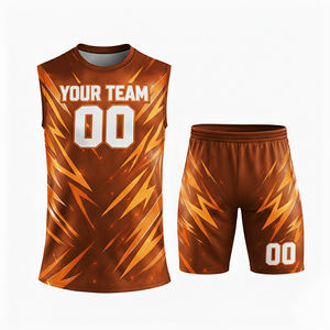 Maillot de football américain bleu personnalisé, dernière arrivée, col en V, sublimation, 100 % polyester respirant, design grande taille - Product Image 3