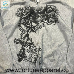 Sweat-shirts pour hommes de haute qualité, 100 % coton, style streetwear oversize. - Product Image 3