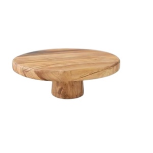 Birthday Parties or New Year Christmas Celebration Anniversary Parties Usage Handmade Decorative Wood Cake Stand Usage - Product Image 1