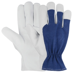 Top-Ranked Sheep Grain Leather Driving <b>Gloves</b> Breathable Heavy Duty Construction for Gardening <b>Driver</b> Work Abrasion Resistant - Product Image 1