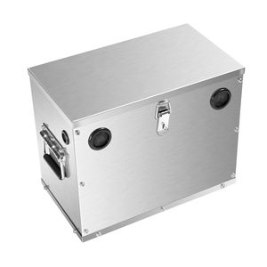 Scatola Batteria Motore Elettrico da Traina Gruppo 24/31 con Maniglie di Bloccaggio e Fori Passacavi in Gomma - Contenitori e Supporti Batteria - Product Image 1