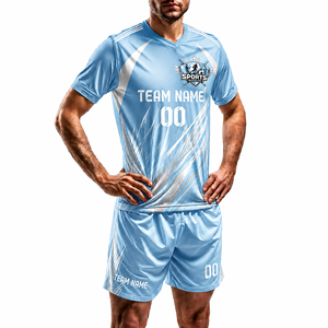 Maillot de football avec conception d'ingénierie sportive professionnelle et avantages de performance athlétique dynamique, personnalisable et design - Product Image 1