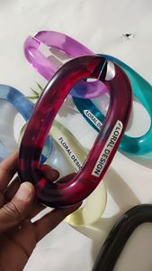 Chaînes en résine transparente de luxe pour la décoration personnalisée de la maison et les applications murales décoratives, multicolores - Product Image 3