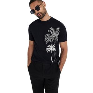 เสื้อยืดผู้ชายรุ่นใหม่ปี 2026 สีดำทรงปกติ ผ้าโพลีเอสเตอร์/คอตตอน ระบายอากาศ แห้งเร็ว ขายดี - Product Image 2