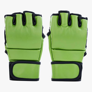Gants de boxe en cuir de vachette et PU pour le sparring MMA, demi-doigts, fiables, produit tendance, gants et mitaines de grappling MMA en gros - Product Image 4