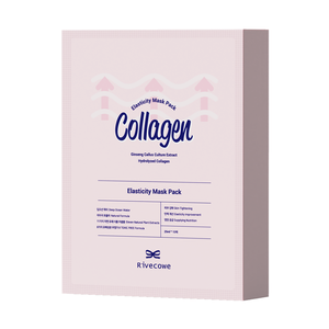 Masque en tissu hydratant Rivecowe à l'extrait de <span class=keywords><strong>culture</strong></span> de callosités de ginseng pour l'élasticité du visage, tous types de peau, emballage en sachet - Product Image 2