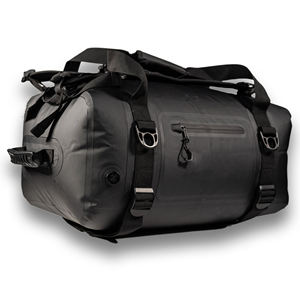 Nouveau sac de sport en nylon gris avec sangle réglable, 30-40L, résistant à l'eau, unisexe, fermeture éclair décontractée - Product Image 6