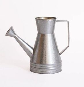 Industrial style metal watering can for heavy gardening long spout ergonomic handle rust resistant coating durable strong - Product Image 4