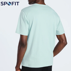 T-shirt de bonne qualité pour garçons, manches courtes, couleur unie, t-shirts d'été pour hommes, dernières tendances en matière de t-shirts pour hommes, prix de gros - Product Image 3