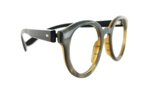Nuevas Monturas de Gafas de Sol Ópticas de Feng Shui de Cuerno de Búfalo Ecológicas y Naturales Hechas a Mano de ILAHI, Forma Cuadrada Rústica Moderna, Love Angel - Product Image 3