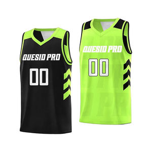 Camiseta de Baloncesto al por Mayor, Ropa Deportiva, Camiseta de Baloncesto Estadounidense, Impresión por Sublimación, Camiseta Reversible, Ropa Deportiva por Sublimación - Product Image 1