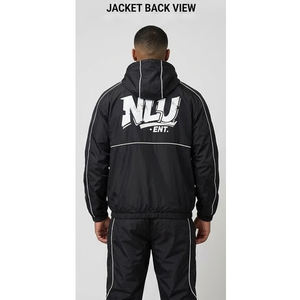 Conjunto de Chaqueta Corta con Cremallera y Pantalones Cortos Deportivos para Mujer, Conjunto de Dos Piezas - Product Image 3