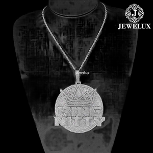 Premium Iced Out Hip Hop Pendant 925 <b>Silver</b> Gold Plated Statement Jewelry India Supplier Available at Wholesale Price - Product Image 2