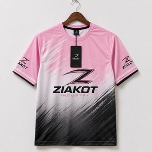 Wholesale Ziakot Industry Custom Light <b>Blue</b> <b>Navy</b>-White Performance T-<b>Shirt</b> - Product Image 6