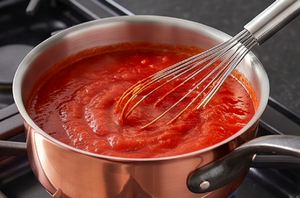 Copper Sauce <b>Pan</b> With Stainless Steel Lid And Silicone <b>Handle</b> For Kitchenware Home Hotel And Restaurant Use - Product Image 4