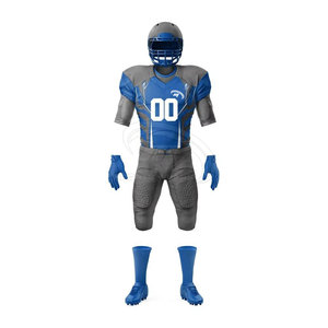 Diseña Tu Propio Uniforme de Fútbol Americano Personalizado con Material Transpirable de Poliéster, Ligero y Ecológico de Alta Calidad - Product Image 2