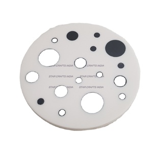 Nouveau Style épais antidérapant inachevé carbonisé mangue ordinaire personnalisé Premium Acacia bois résine anti-dérapant tasse à thé meilleur sous-verre rond - Product Image 1