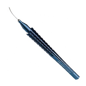 Microinstrumento de titanio de calidad 20G 21G 23G 25G Fórceps de fijación de LIO vitreorretinal Base oftálmica manual - Product Image 3