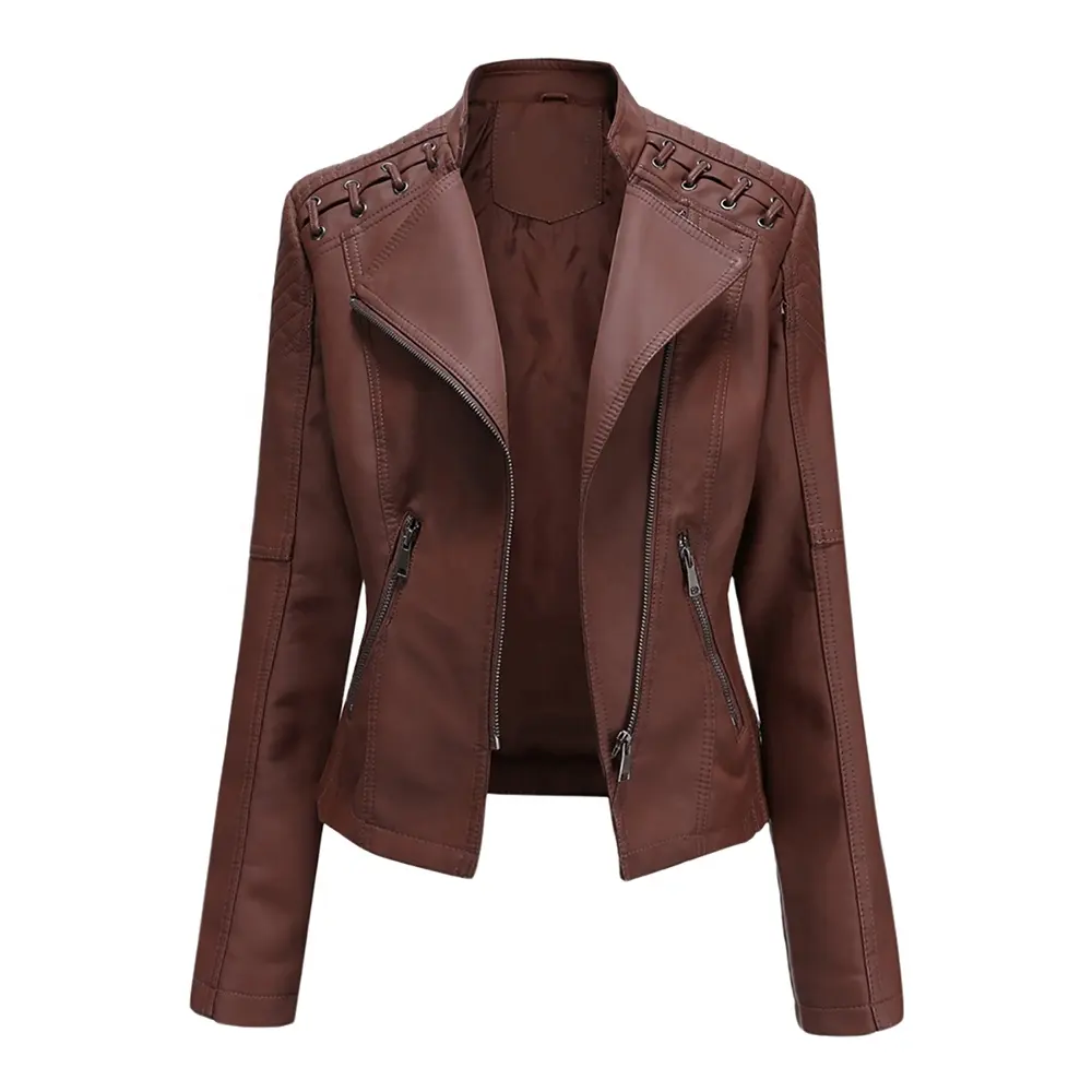 Men's Leather Jacket For Biker Distressed Genuine Lambskin Top Quality Material - Wholesale Price