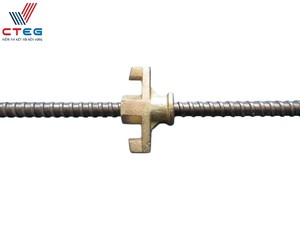 Tige filetée zinguée avec écrou à oreilles M10–M24 |   Fixateur haute résistance pour structures en acier et ossatures métalliques - Product Image 6