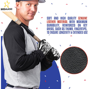 Guantes de Bateo y Guantes de Softbol, Guantes de Bateo de Béisbol para Jóvenes, Niños, Hombres, Adultos y Unisex - Product Image 6