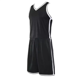 Personnalisez vos propres uniformes de basket-ball d'équipe, ensemble de maillots de basket-ball réversibles, nouveau costume de basket-ball pour hommes, t-shirt d'entraînement personnalisé - Product Image 2