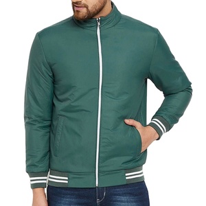 เสื้อแจ็คเก็ตฤดูหนาวบุผ้าแบบวาร์ซิตี้สำหรับผู้ชาย คอลเลคชั่นใหม่ปี 2026 สไตล์เบสบอล แฟชั่นสตรีทแวร์ มีกระเป๋า บริการ OEM - Product Image 1