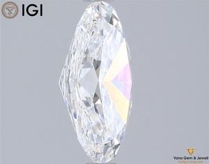 เป็นเจ้าของช่วงเวลา2.00กะรัตห้องปฏิบัติการรูปไข่เพชร CVD 10.66มม. E สี VS1ความชัดเจนใบรับรอง IGI สำหรับเครื่องประดับงบที่ดีที่สุด - Product Image 6