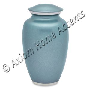 Urne funéraire moderne en aluminium avec détails artisanaux Un beau souvenir commémoratif par Axiom Home Accents - Product Image 5