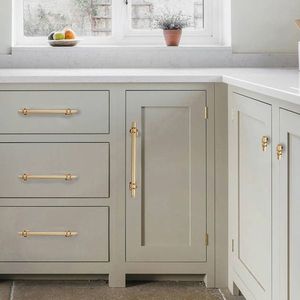 T Bar Drawer Knobs & Closet Pulls 10pcs Black Gold Kitchen Cabinet Door Handles for Furniture - Product Image 5