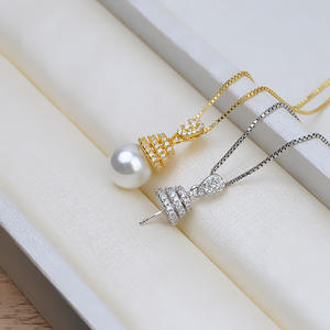 DIY Female Fashion Jewelry Set S925 <b>Silver</b> Hat <b>Headband</b> Earrings Pendant Accessories Semi Finished Tray 1361 - Product Image 3