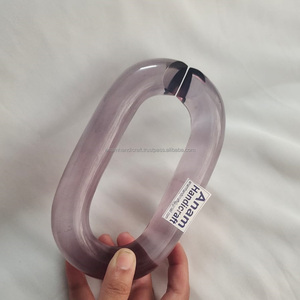 Décorations murales en chaîne acrylique moderne personnalisées, ornements en résine faits à la main, suspendus pour la décoration intérieure, prêts pour le festival Diwali - Product Image 1