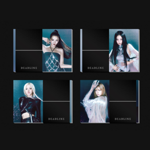 BLACKPINK 3er MINI ÁLBUM DEADLINE GRAY Ver. Libro Electrónico K-Pop (CD) con Materiales de Papel y Plástico, Idioma Coreano - Product Image 3