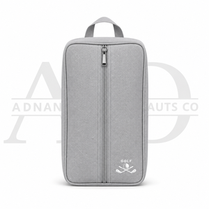 Custom Golf Shoe Bag Waterproof Golf Travel Shoe Bag with Zipper Portable Golf Shoe Storage Bag OEM & ODM Custom Logo Golf - Product Image 4