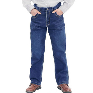 Jeans en denim classiques pour hommes, coupe régulière, en coton durable, pantalons décontractés, vêtements personnalisés OEM ODM en gros - Product Image 1