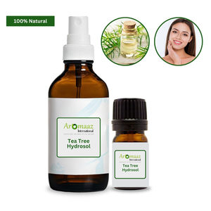 Hydrolat d'Arbre à Thé du Meghalaya en Inde - Eau Florale 100% Pure et Naturelle Biologique pour Cheveux, Peau et Visage, Sans Additifs |   OBM 500mL Feuilles séchées - Product Image 5