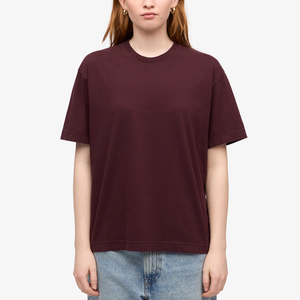 Services OEM – Nouveaux T-shirts Oversize Femme Style Urbain Ample 100% Coton Léger Respirant Séchage Rapide Idéal Été - Product Image 1