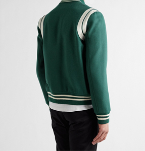 OEM Manufacturer High Quality Chenille Embroidery Men College Leather Sleeves Custom <b>Baseball</b> <b>Bomber</b> Letterman <b>Jacket</b> Winter Men - Product Image 3
